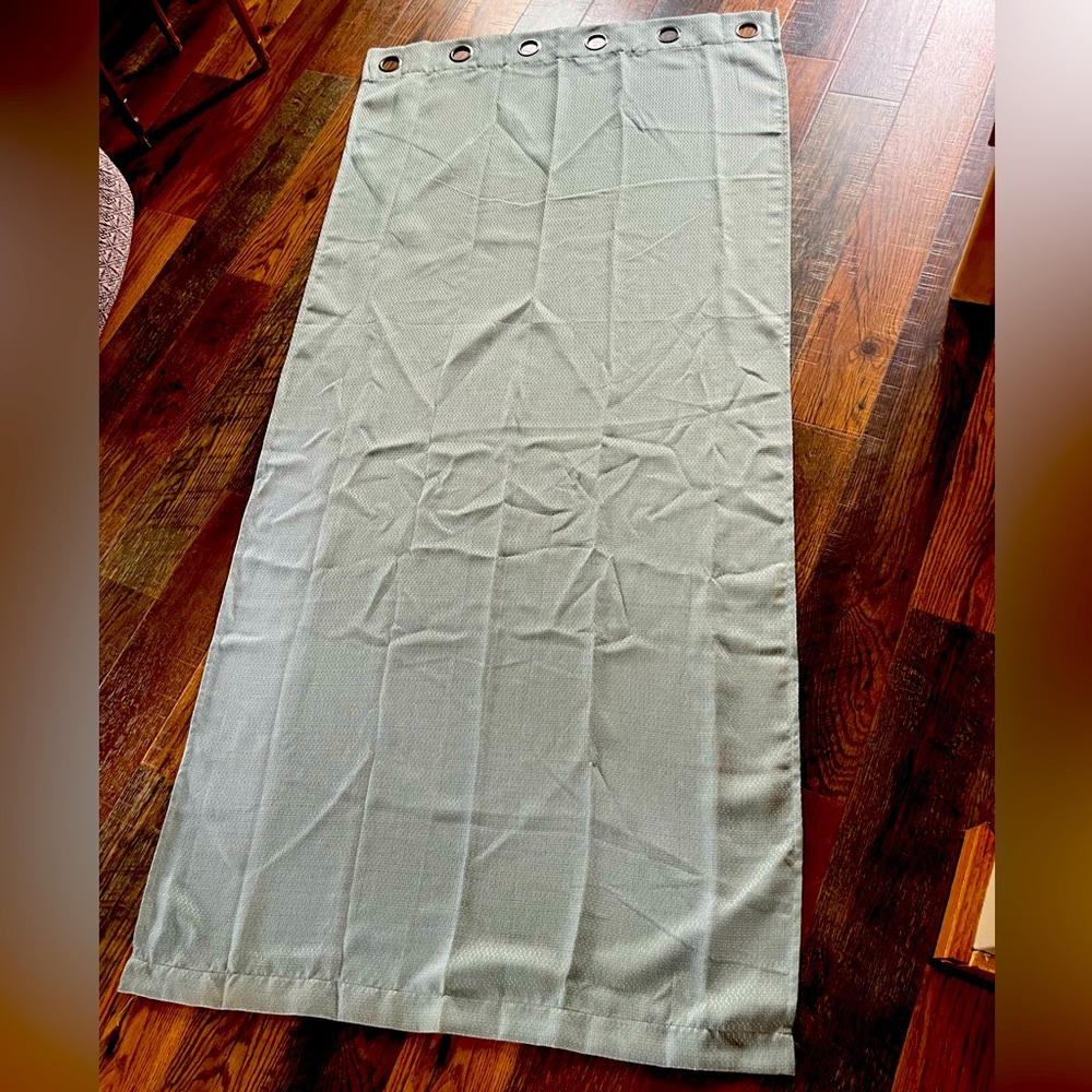 Curtain panels.